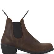 Blundstone Womens Chelsea Ankle Boot - Antique Brown - 4