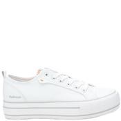 Refresh Womens Lace Trainer - White - 36 image
