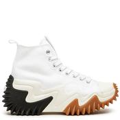Converse Womens Rub Star Motion Hi - White Black - 3.5 image