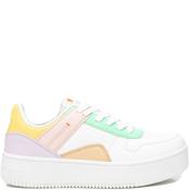 Refresh Womens Lace Trainer - White Multi - 36 image