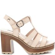 Refresh Womens High Strap Sandal - Beige - 40 image