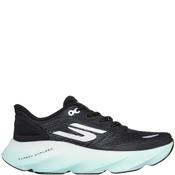 Skechers Womens Aero Burst Lace Trainer - Black White - Uk 5
