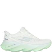Skechers Womens Aero Burst Lace Trainer - Offwhite Green - 5 image