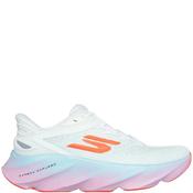 Skechers Womens Aero Burst Lace Trainer - White Multi - 5