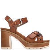 Refresh Womens High Heel Strap Sandal - Camel - 39 image