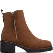Refresh Womens Microfiber Ankle Boot - Camel - 36
