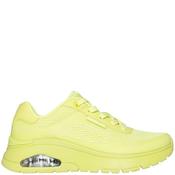 Skechers Womens Uno Flex Lace Trainer - Lime - Uk 4