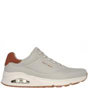 Skechers Mens Uno Lace Trainer - Natural - 9 image