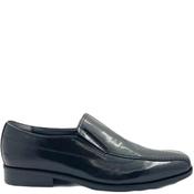 Luisetti Mens Leather Stitch Slipon Shoe - Black - 46 image
