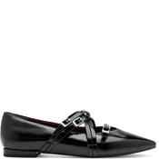 Tamaris Womens Flat Strap Shoe - Black - 42