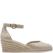 Tamaris Womens Wedge Strap Sandal - Champagne - 39 image