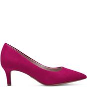 Tamaris Womens Point Toe Court Shoe - Fuxia Suede - 41 image