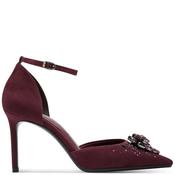 Tamaris Womens Comfort Court Shoe - Merlot - 37