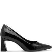Tamaris Womens Block Heel Court Shoe - Black - 40 image