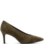 Tamaris Womens Mid Heel Court Shoe - Olive - 37 image