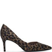Tamaris Womens Mid Heel Court Shoe - Leopard - 37 image