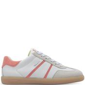 Tamaris Womens Lace Trainer - Peach Multi - 36
