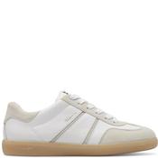 Tamaris Womens Lace Trainer - White Multi - 40 image