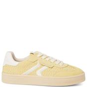 Tamaris Womens Lace Trainer - Soft Lemon - 39 image