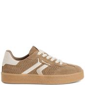 Tamaris Womens Lace Trainer - Taupe - 39 image