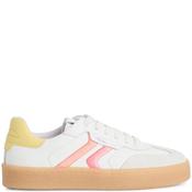 Tamaris Womens Lace Trainer - White Multi - 40 image