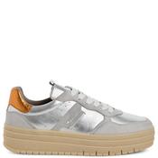 Tamaris Womens Lace Trainer - Silver Multi - 40 image