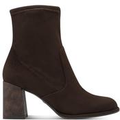 Tamaris Womens Zip Ankle Boot - Mocca Suede - 36