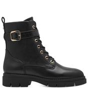 Tamaris Womens Zip Lace Ankle Boot - Black - 37 image