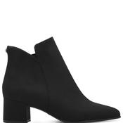 Tamaris Womens Zip Ankle Boot - Black Suede - 38 image