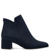 Tamaris Womens Zip Ankle Boot - Navy Suede - 38 image