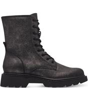 Tamaris Womens Zip Lace Ankle Boot - Bronze - 38 image