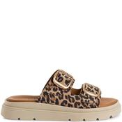 Tamaris Womens Buckle Strap Sandal - Leopard - 39 image