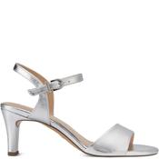 Tamaris Womens Ankle Strap Sandal - Silver - 40 image