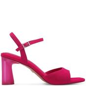 Tamaris Womens Mid Heel Strap Sandal - Fuchsia - 36