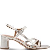 Tamaris Womens Mid Heel Strap Sandal - Platinum - 37 image
