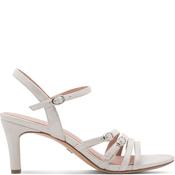 Tamaris Womens Mid Heel Strap Sandal - Silver - 37 image