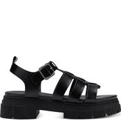 Tamaris Womens Ankle Strap Sandal - Black - 37 image