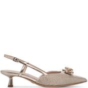 Tamaris Womens Low Heel Sling Back - Pearl - 37 image
