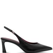 Tamaris Womens Slingback Mid Heel - Black - 37 image
