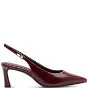 Tamaris Womens Slingback Mid Heel - Merlot - 37