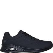 Skechers Mens Slip Resistant Trainer - Black - Uk 7