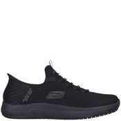 Skechers Mens Slip Ins Work Trainer - Black - 9 image