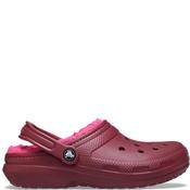 Crocs Womens Classic Lined Clog - Beetroot - Size 4 image