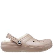 Crocs Womens Classic Lined Clog - Mushroom - Size 7 image