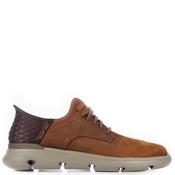 Skechers Mens Slip Ins Lace Casual Shoe - Dark Brown - Uk 7