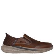 Skechers Mens Slip Ins Casual Shoe - Dark Brown - 9 image
