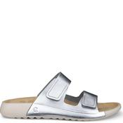 Ecco Womens Cozmo Strap Sandal - Silver - 40 image