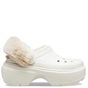 Crocs Womens Stomp Lined Clog - Beige - Size 9