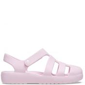 Crocs Kidfs Classic Fisherman Sandal - Pink Milk - K8/Eu25.5 image