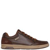 Skechers Mens Waterproof Lace Shoe - Chocolate - 7 image